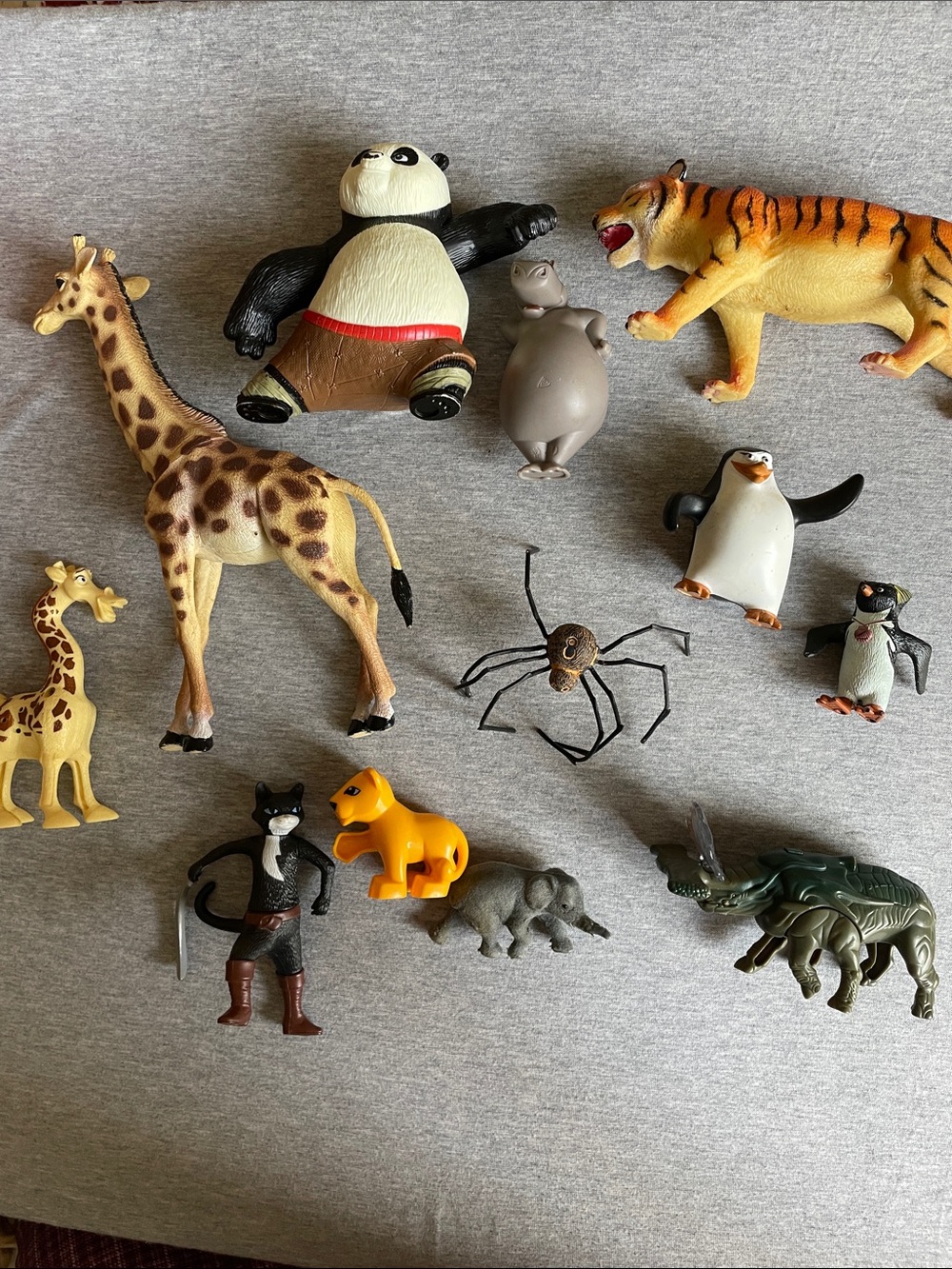 Assorted Kids Animal Toy Figures - Multicolor